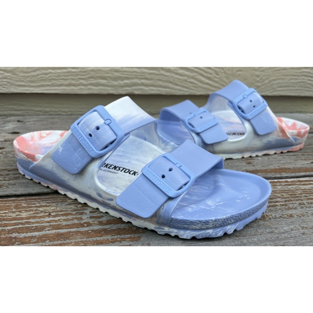 Birkenstock Arizona Essentials EVA Women's US 9 Narrow Slide Sandals Multicolor